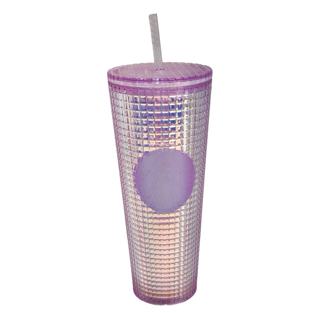 NEW Starbucks Pink‎ Grid Disco Holiday 2020 Cold Cup Tumbler 24oz
